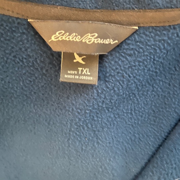 ❗️BUNDLE ❗️ Men’s Eddie Bauer Quarter-Zip Pullover TXL & XL - Contains 2 - Picture 2 of 5